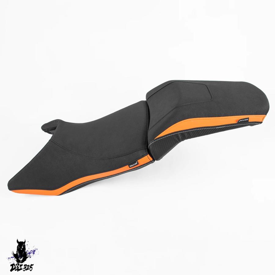 【互換品】 KTM 1290 スーパーアドベンチャーS 2021-2024用バイクワンピース運転席シートクッションのアクセサリー 社外製の画像