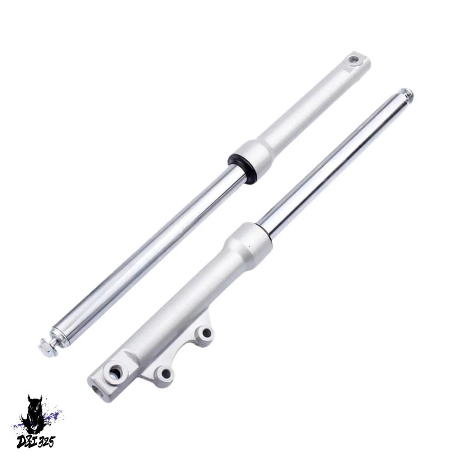 【互換品】 CRF50 XR用 90cc・70ccバイク用 270mmフロントフォークマウントパーツショックアブソーバー2個セット 社外製