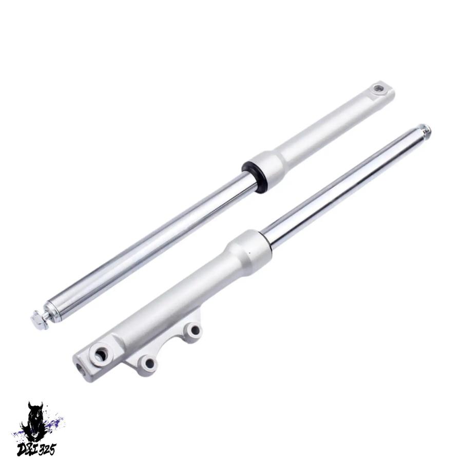 【互換品】 CRF50 XR用 90cc・70ccバイク用 270mmフロントフォークマウントパーツショックアブソーバー2個セット 社外製