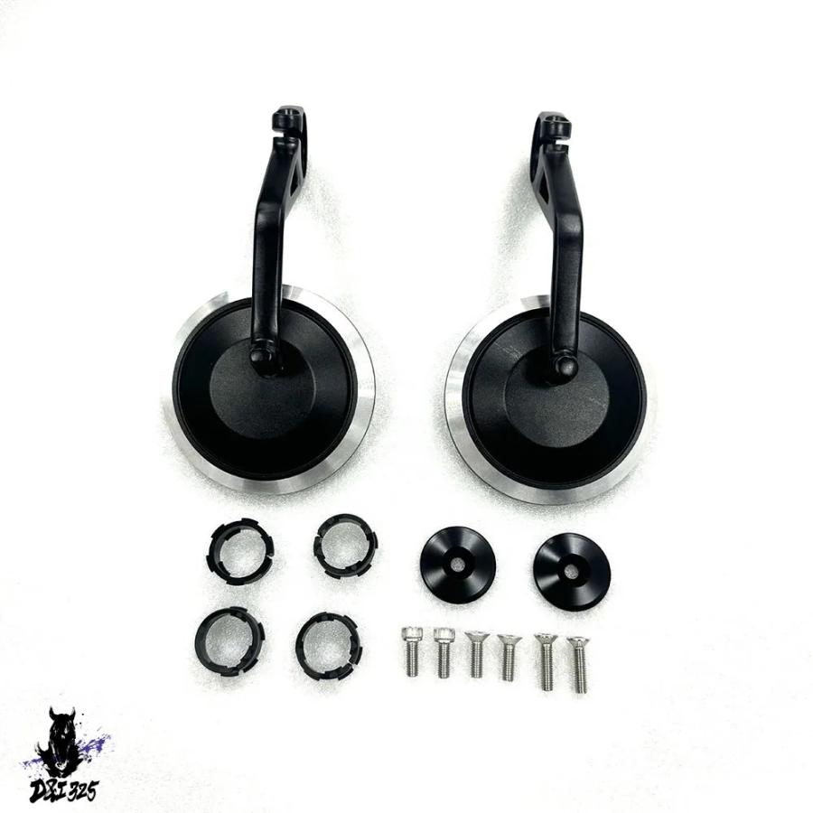 互換品】 トライアンフ ハンドルバーエンドミラー ロケット3