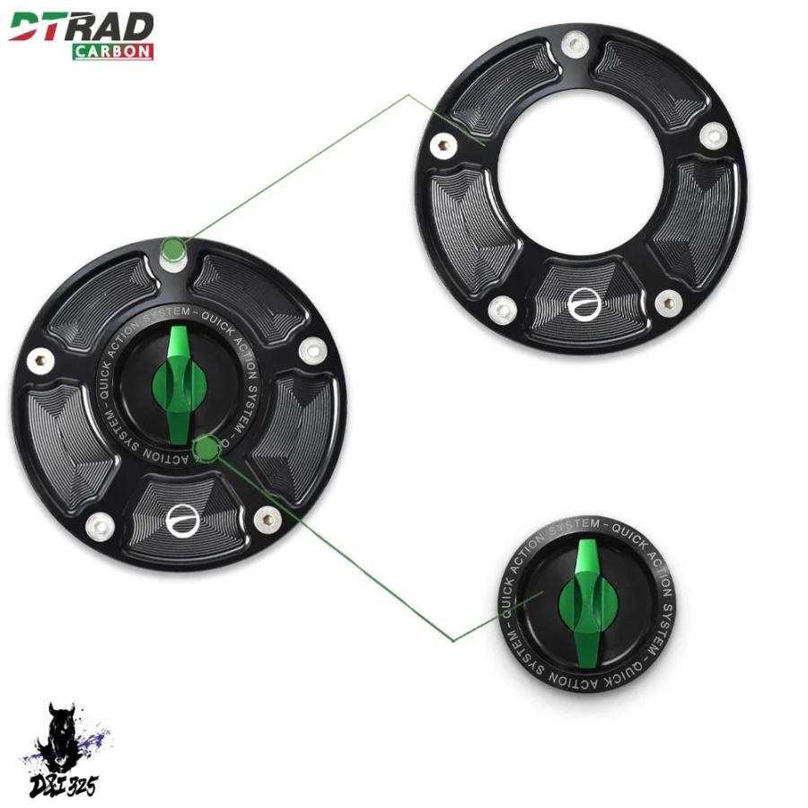 互換品】 カワサキZX-14R 2006-2021用 アルミニウム合金製燃料タンク