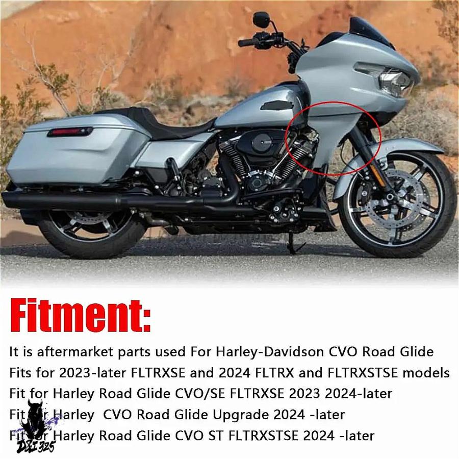 互換品】 ハーレーダビッドソン FLTRX FLTRXSTSE CVO 2024 バイク用