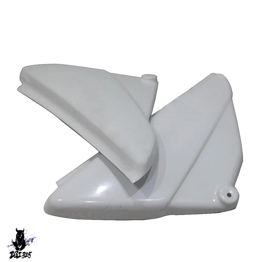 互換品】 ホンダ FTR223 用 塗装済みサイドフェンダーカバー 白保護