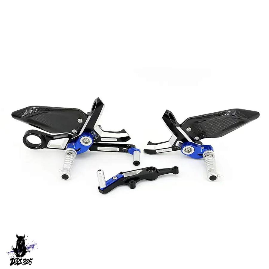 【取り替えっこ品】 BMW S1000RR M1000RR 2019-2023用 自然調整能力のあるな折りたたみ式リアセットフットレスト 社外製