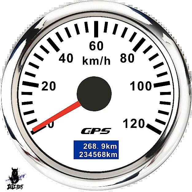 互換品】 車 製 GPSスピードメーター 52mm ステンレス製 走行距離計 30