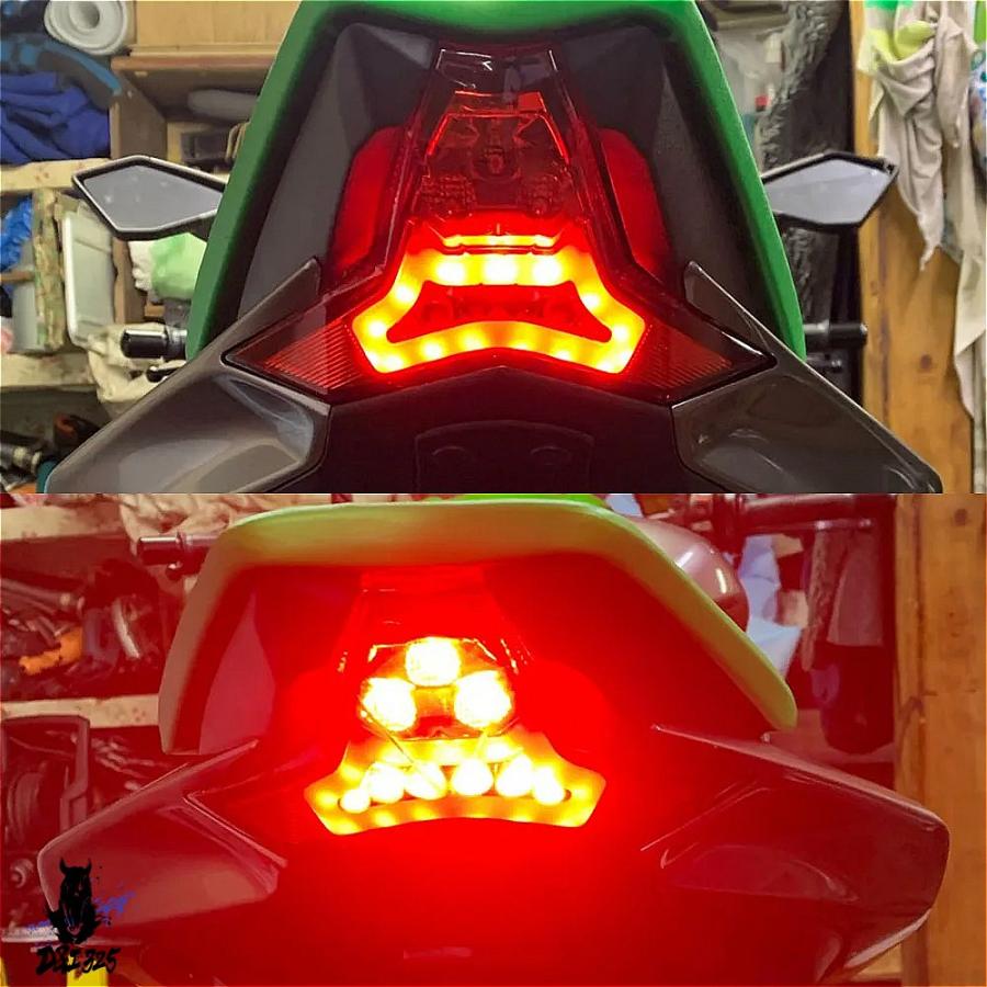 互換品】 カワサキZ400 Z1000R ZX-6R ZX-10R ZX-10RR Ninja400用 LED