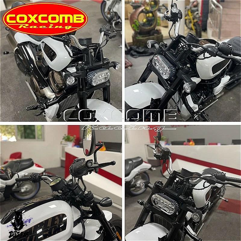 【互換品】 2021-2023Harley-Davidson Sportster 1250用 1.25インチハンドルバーリスキットByrh12 社外製の画像