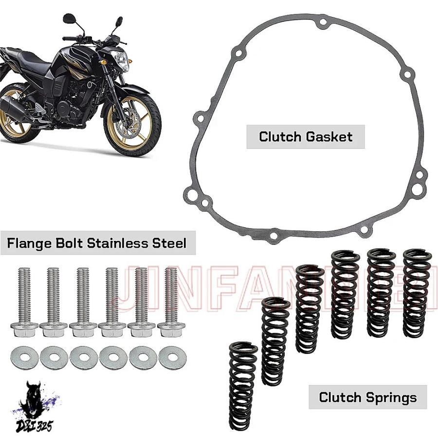 【互換品】 ヤマハ YZF-R1 FZ1 FZS1 クラッチキットヘビーデューティスプリング & カバーガスケット 2004-2015 社外製_3