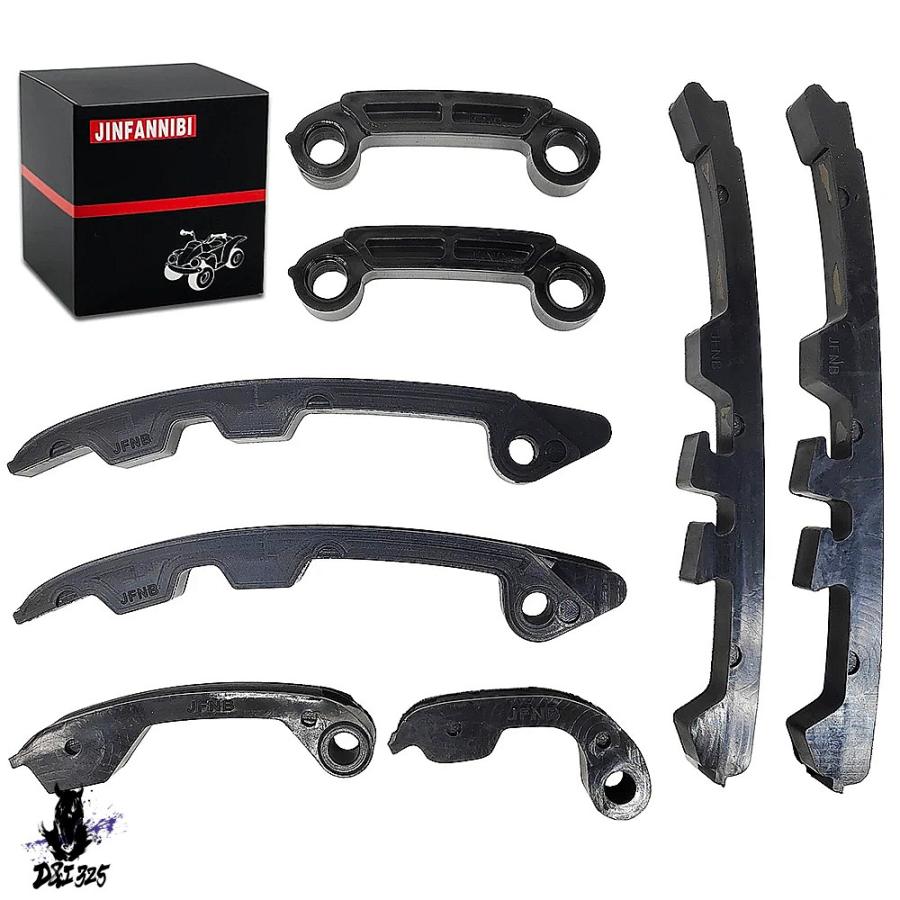 【互換品】 カワサキ KFX700 2004-2011 タイミングチェーンガイドセット 12053-1441 12053-1442 社外製_5