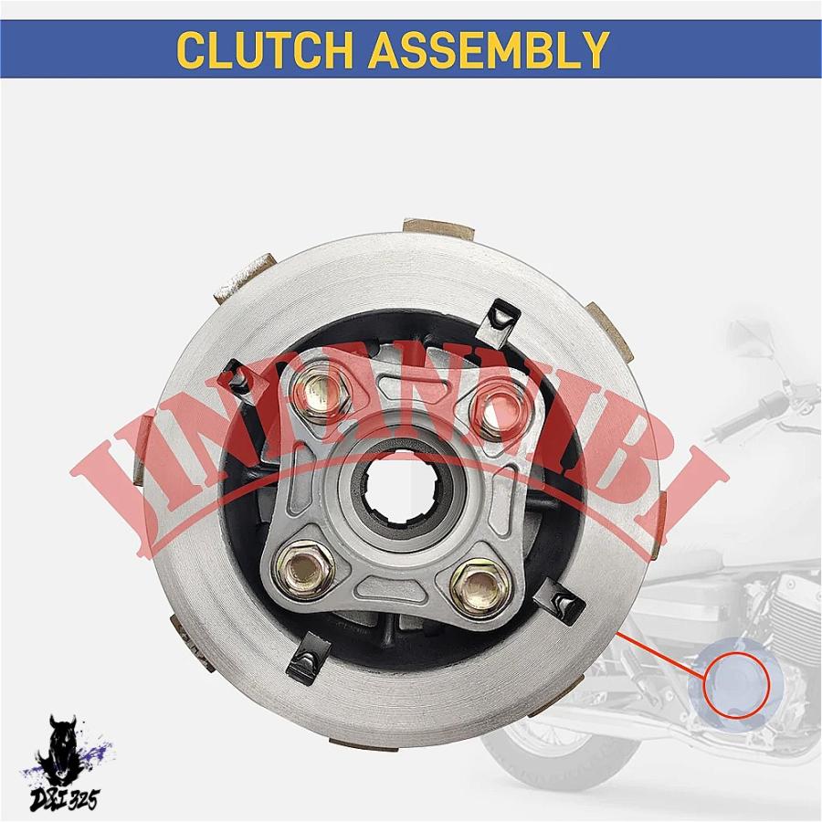 【互換品】 ホンダナイトホークCB250 1991-2008 クラッチプレートバスケットキットとカバーガスケット 社外製の画像