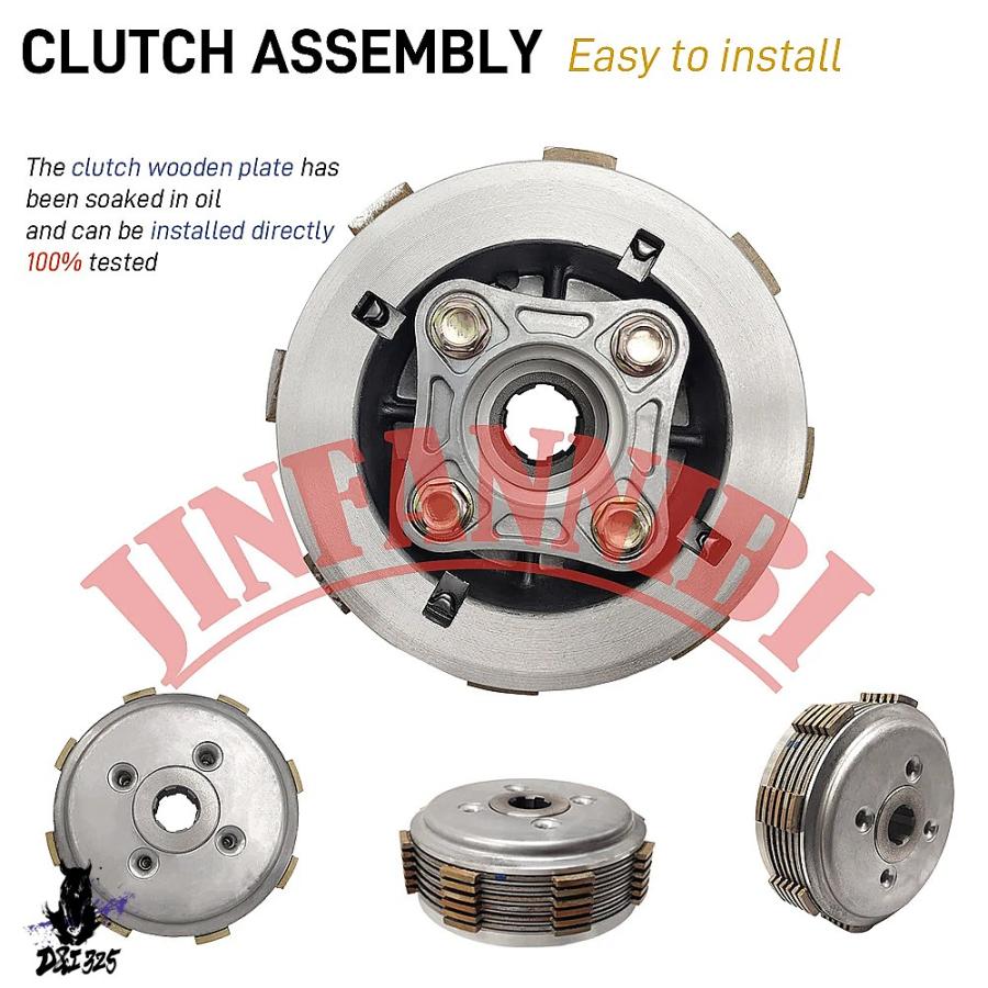 【互換品】 ホンダナイトホークCB250 1991-2008 クラッチプレートバスケットキットとカバーガスケット 社外製の画像