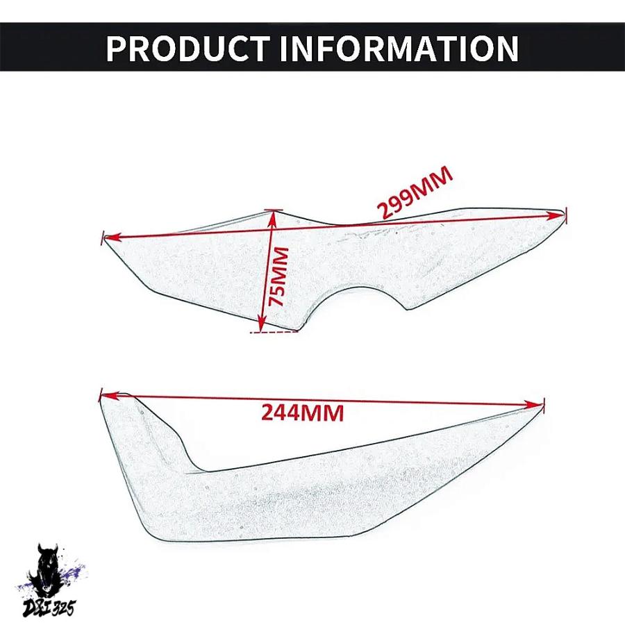 【互換品】 ヤマハ X-MAX 125 Xmax125 X-MAX 300 Xmax300 のバイクサイドエッジプロテクター 社外製の画像
