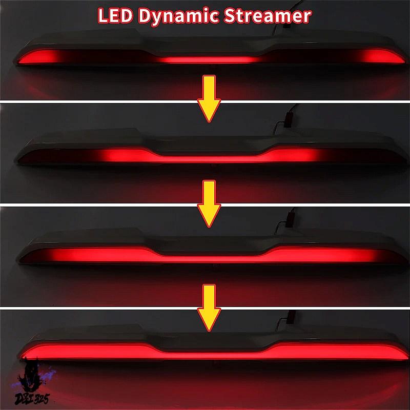 互換品】 トヨタ ランドクルーザー300 ダイナミックLEDテールウィング