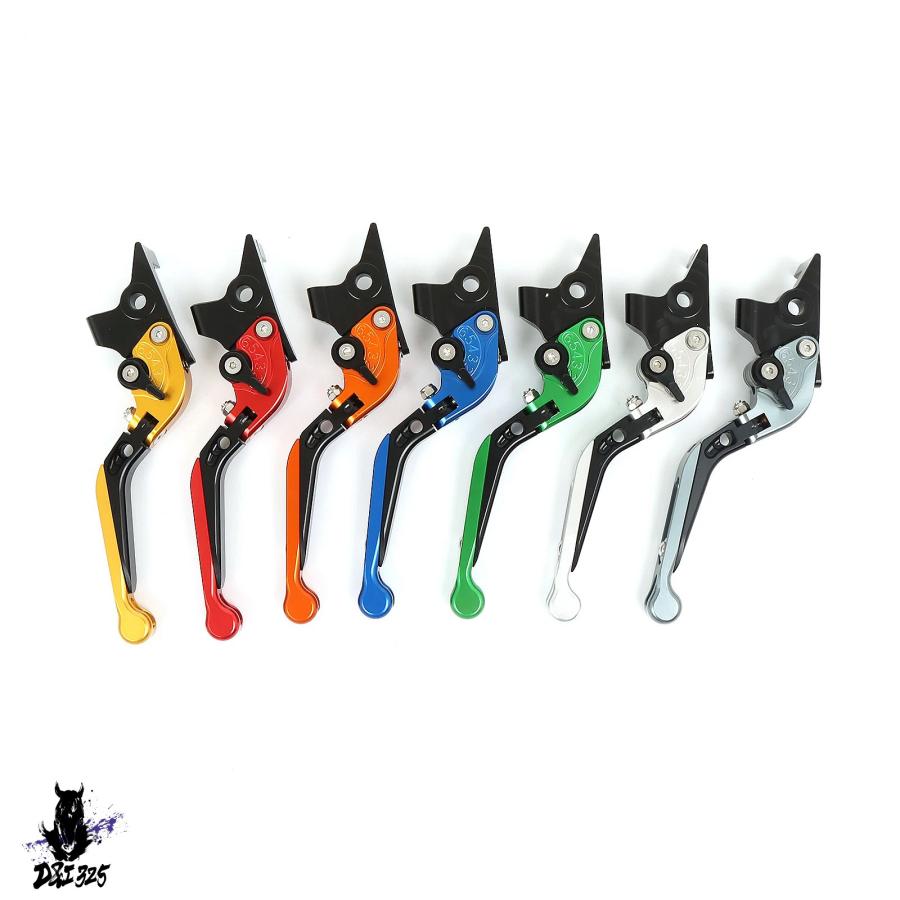 【互換品】 ホンダ CBR250R 11-13 CBR300R CB300F FA MSX125 14-19 CB400F CB400R 13-15 CBR500R CB500F X 13-19 の折りたたみブレーキクラッチレバー 社外製の画像
