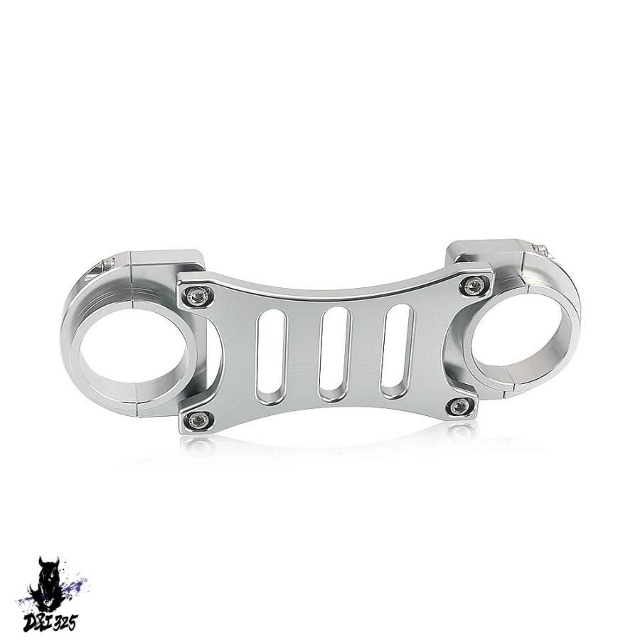 【互換品】 スズキ D650 DR650S SE 1996-2023 用 フロントフォークブラケット・フロントパーツ 社外製の画像