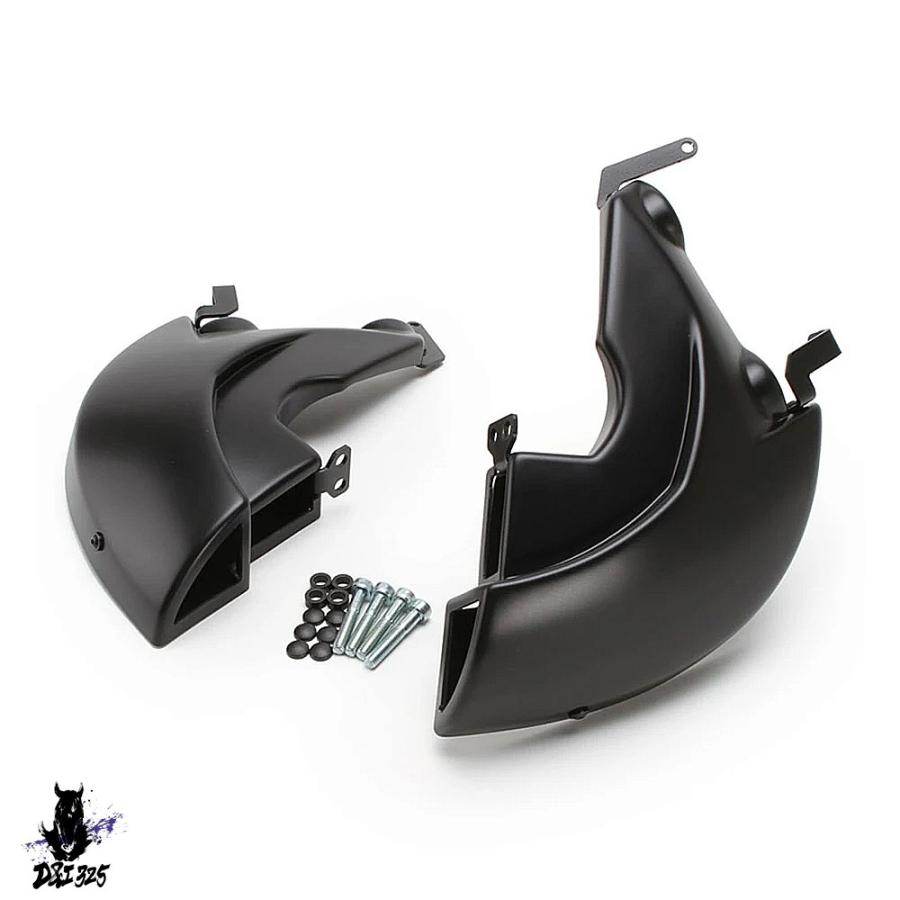 互換品】 ヤマハ YZF-R1 用 フロントブレーキ冷却エアダクト 取り付け