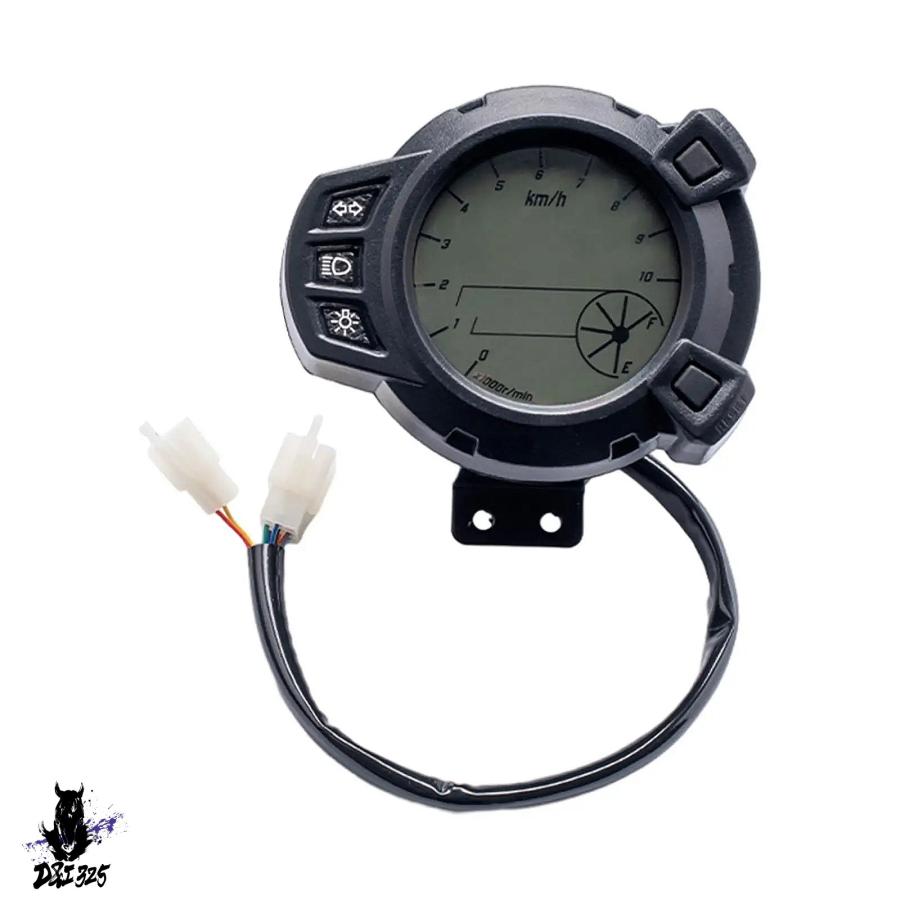 【互換品】 ヤマハbws125 12V デジタルLCDスピードメーター タコメーター 走行距離計 多機能 社外製