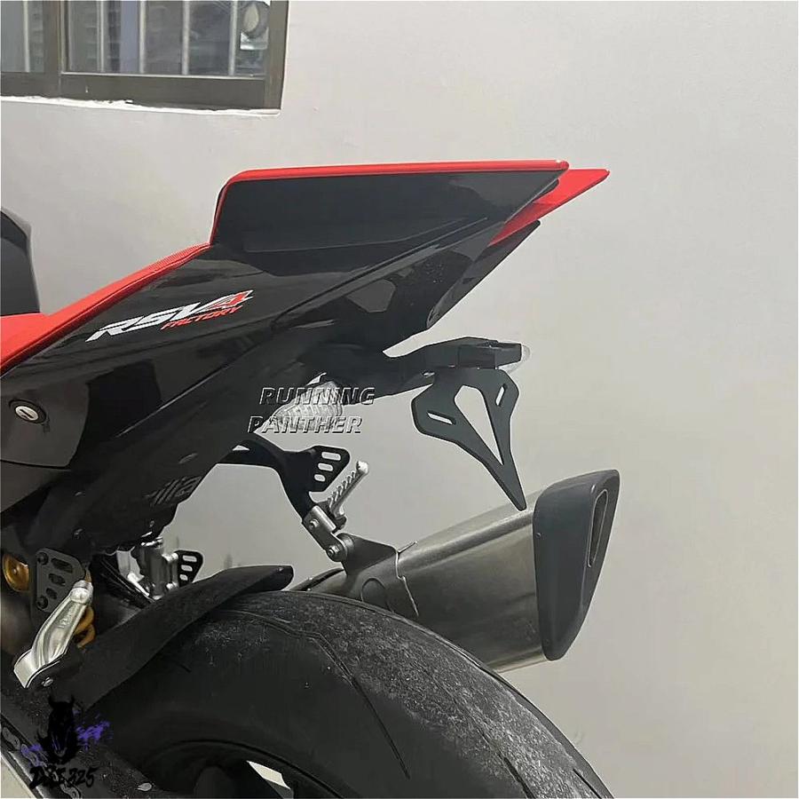 【互換品】 アプリリア RS660 Tuono 660 RSV4 2021-2023 用 バイクナンバープレートホルダー フェンダーアーチ ブラケット 社外製の画像