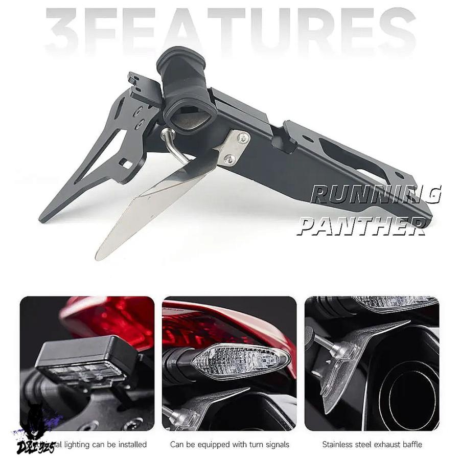 いそさん専用 ダカティハイパーモード950-Up用リアショートテイルナンバー