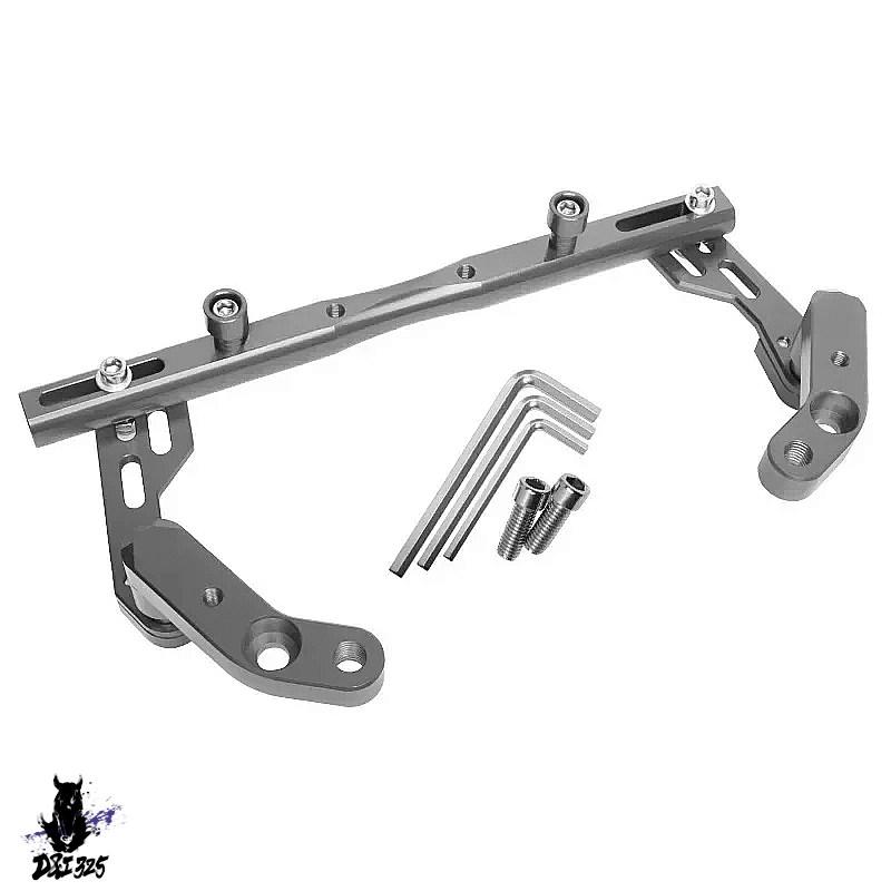 【互換品】 ホンダ スーパーカブ CT125 2021年モデル バイク用ハンドルバーアクセサリーマウント 携帯電話ナビゲーションマウント DVR サポートバー 社外製_3