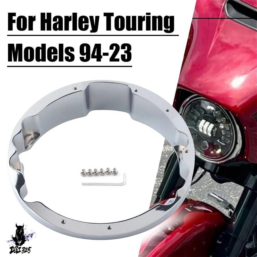 互換品】 ハーレーツーリングモデル 1994-2019 バイククロームブラック