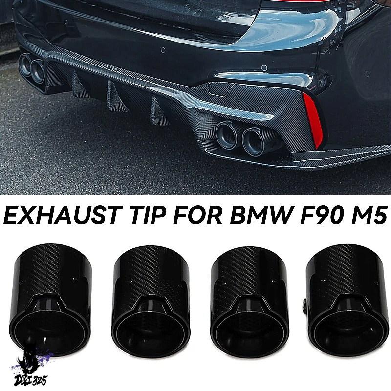 互換品】 BMW M5 F90 に適合するエキゾーストマフラーチップ