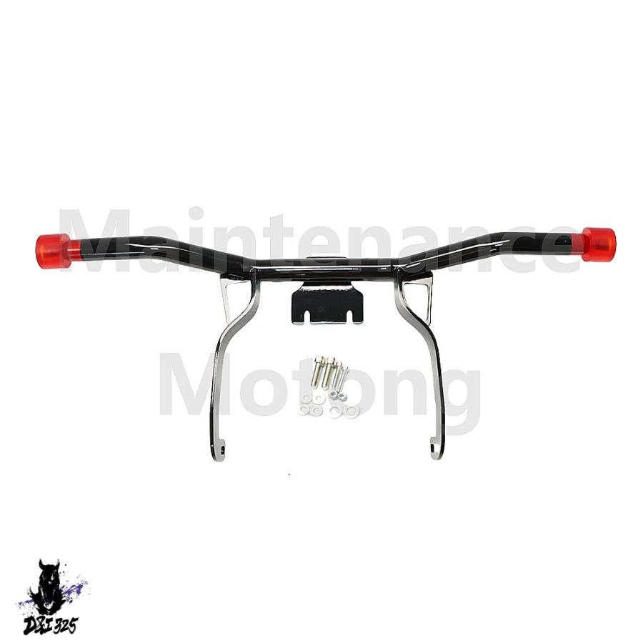【互換品】 ハーレーロードグライド ストリートグライド 2009-2013用 スチール製バイクフロントエンジン保護バー黒落下防止 社外製_7