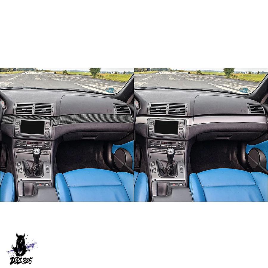 互換品】 BMW 3シリーズ e46 M3 1998-2006 カーボンステッカー