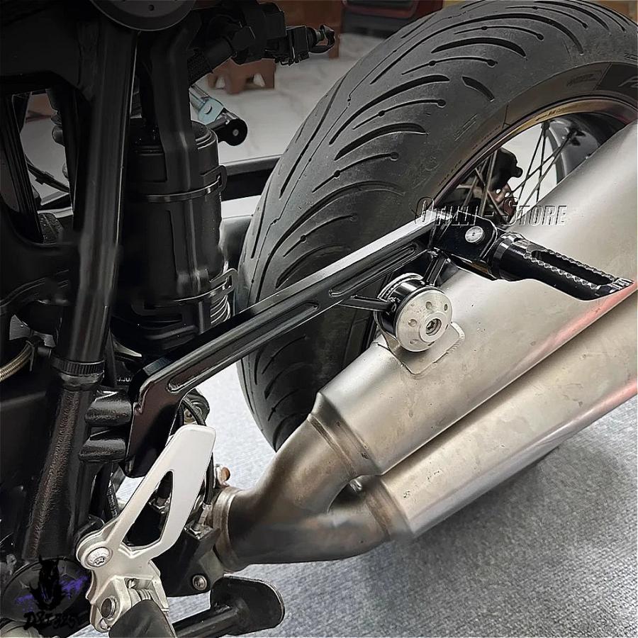 【互換品】 BMW R nineT 2014年 ペダルフットレスト ペグレストブラケット 社外製_6