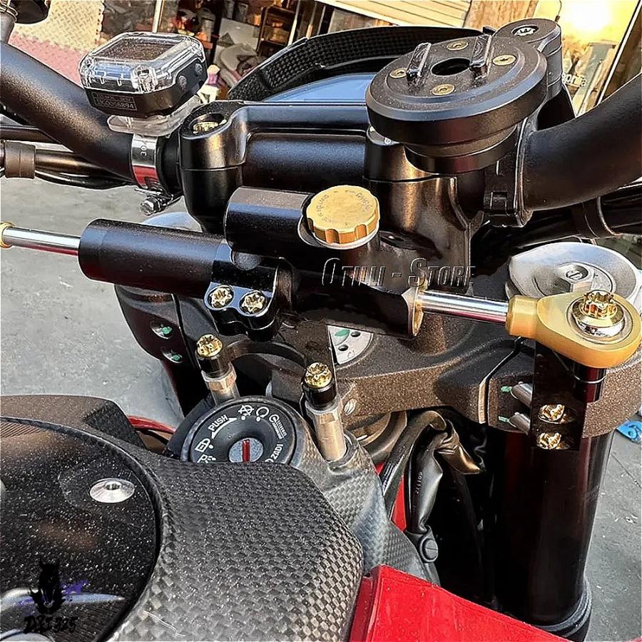 互換品】 Ducati ハイパーモタード 950 SP 用 ステアリングダンパー