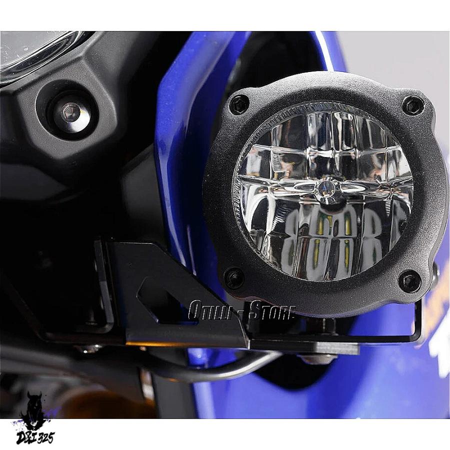 【互換品】 ヤマハ XTZ1200 XT1200Z スーパーテネレ 2014-2019用 ステンレス製フォグランプマウント補助ライトブラケット 社外製_7
