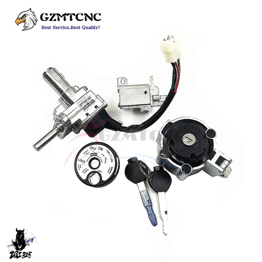 互換品】 ヤマハ YW125 BW's125 125用 キーセットイグニッション