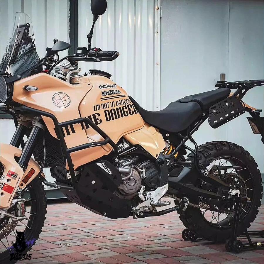 互換品】 ドゥカティデザートX用 リアサイドバッグ取り付けキット 社外