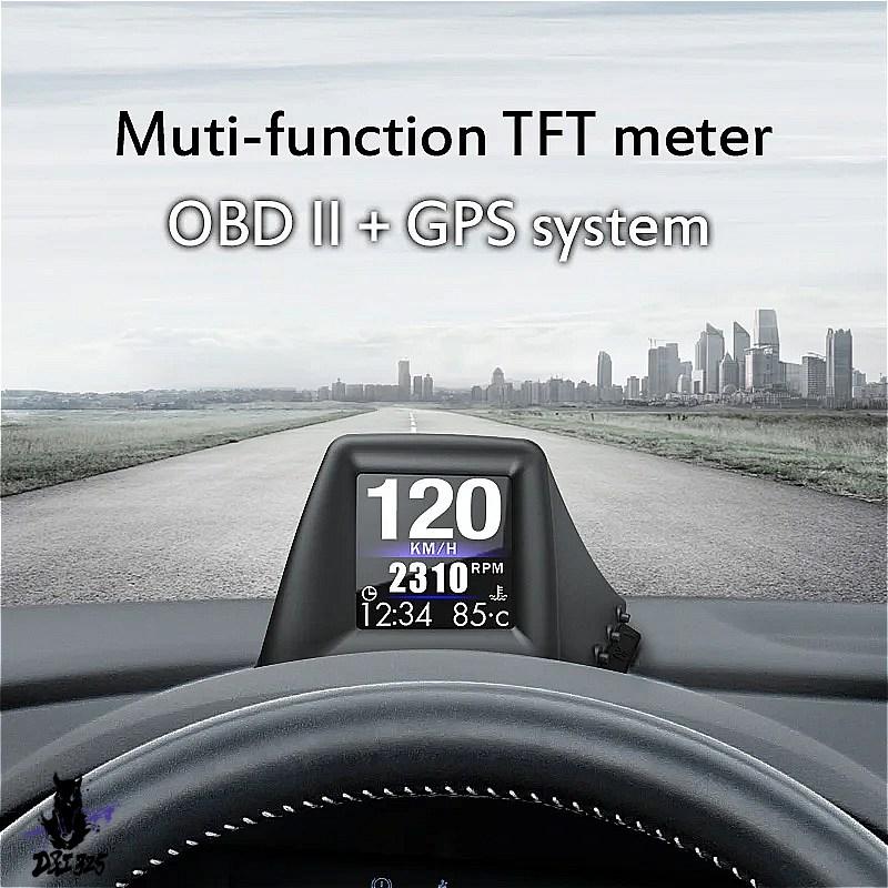 【取り替えっこ品】 obd2電子計算機 GPS電子計算機 迅速さ米突 油圧 水温検出器 本体 社外製