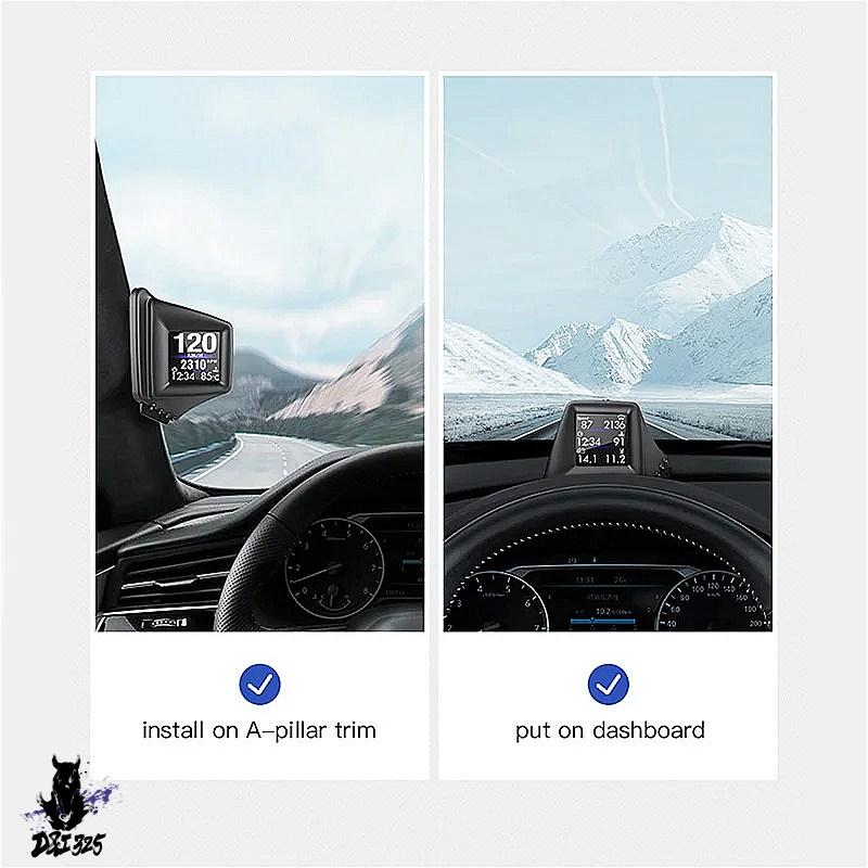 【取り替えっこ品】 obd2電子計算機 GPS電子計算機 迅速さ米突 油圧 水温検出器 本体 社外製