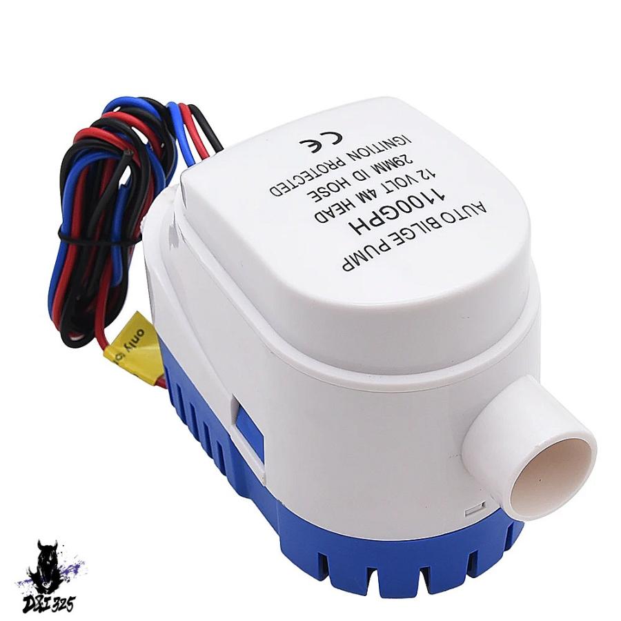 【互換品】 12v 電動ウォーターポンプ 1100gph - ボート 船舶 ヨット用の自動水中ポンプ 社外製の画像
