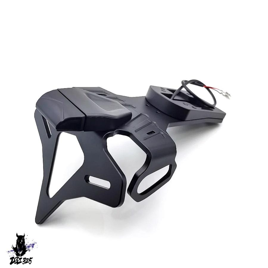 互換品】 カワサキ ZX-6R 2019-2025用 ショートライセンスナンバー