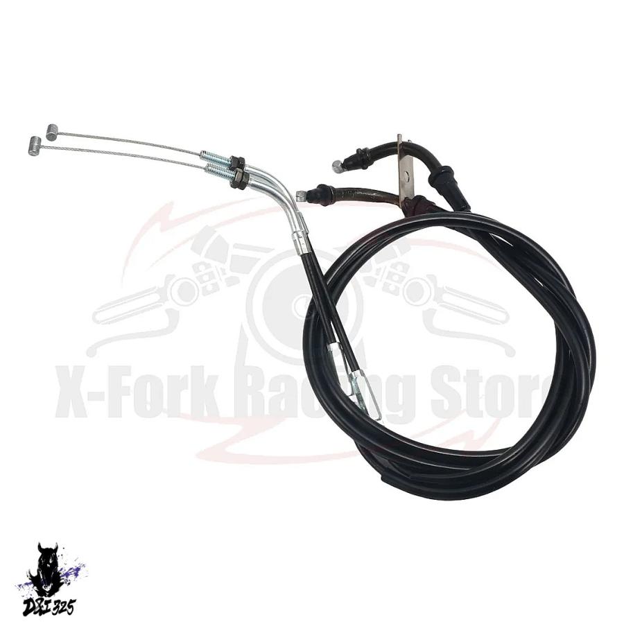 【互換品】 カワサキ VN800 VN400用 アクセルケーブルセット 1995-2003 54012-1498 54012-1499 社外製の画像