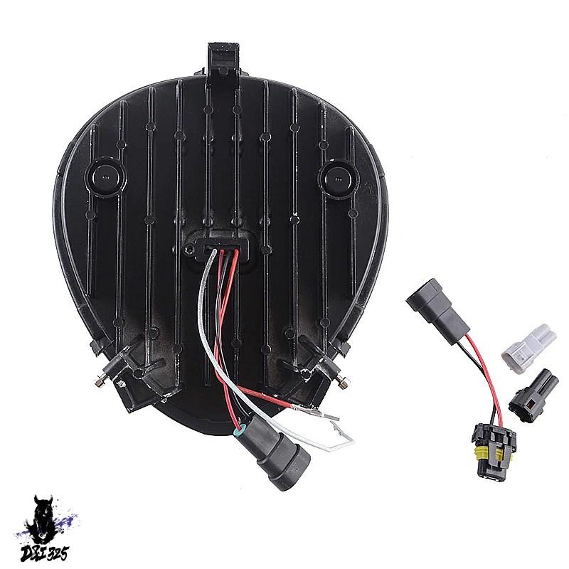 【互換品】 ヤマハ XV1900 ロードライナー用 CE承認済LEDヘッドライトアセンブリ2006-2017 社外製の画像