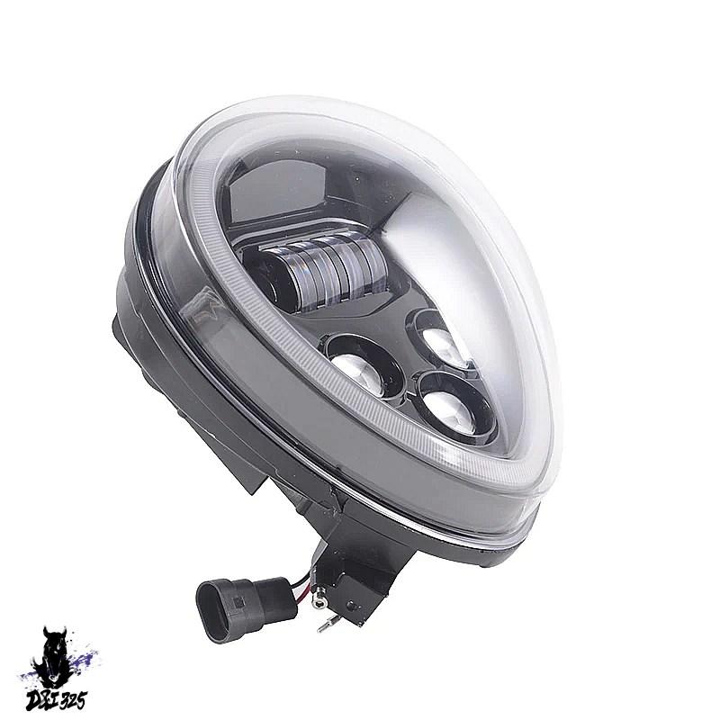 【互換品】 ヤマハ XV1900 ロードライナー用 CE承認済LEDヘッドライトアセンブリ2006-2017 社外製の画像