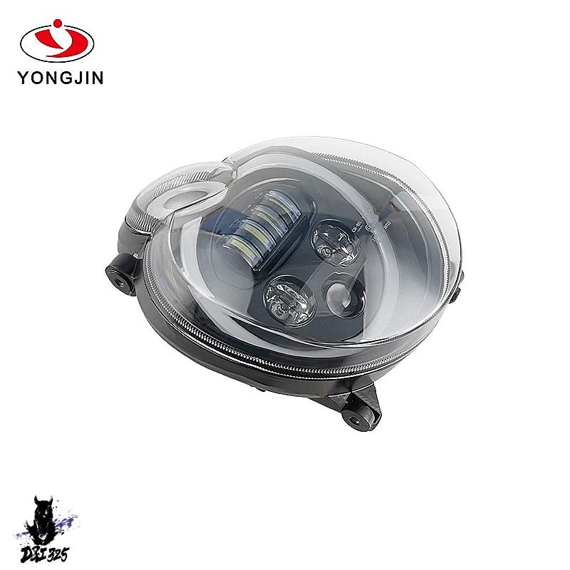 互換品】 ヤマハ VMAX 1700 LED ヘッドライト E-MARK E9バイク用 : D&I