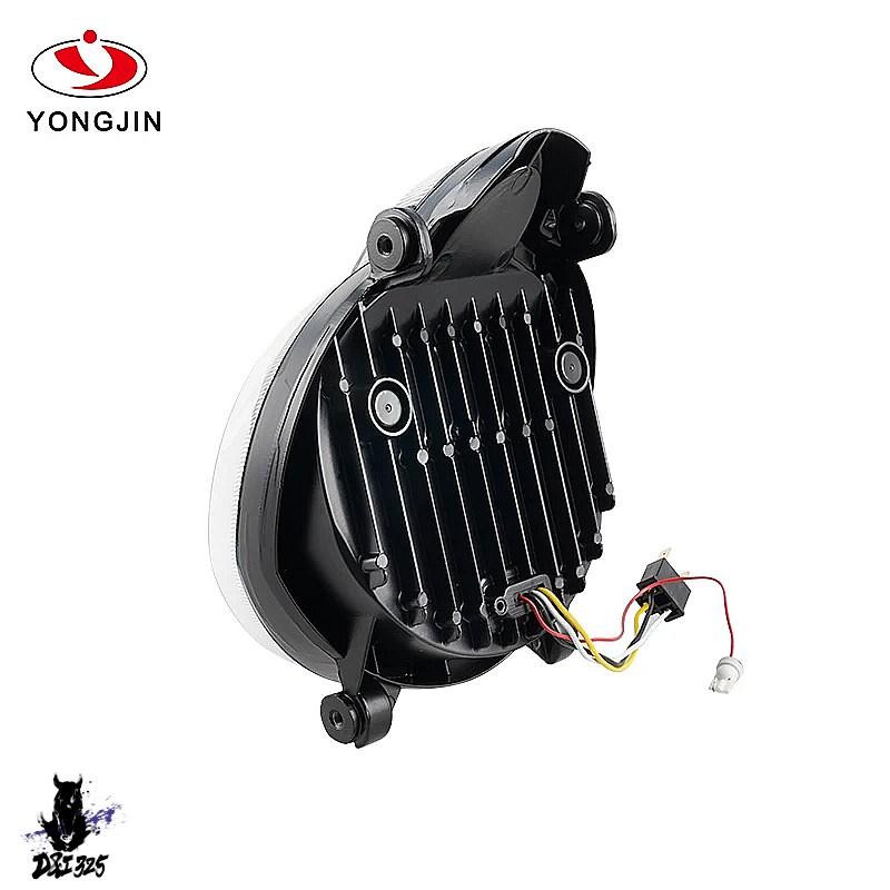 互換品】 ヤマハ VMAX 1700 LED ヘッドライト E-MARK E9バイク用 : D&I