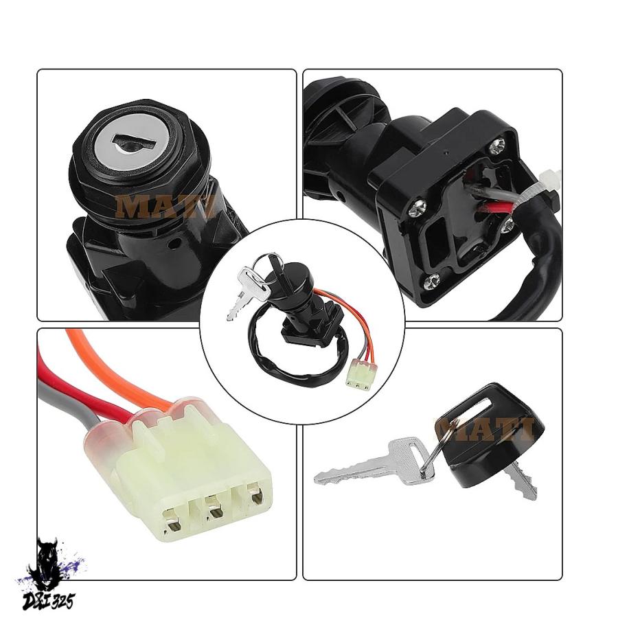 【取り替えっこ品】 カワサキ ブルートフォース 300 KVF300 2015-2024 イグニッションキースイッチ 27005-Y005