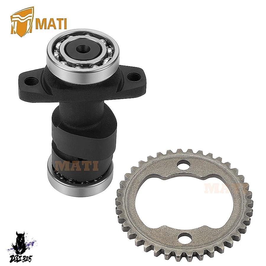 【互換品】 マツダ trx250x 1987-1992 trx300ex 1993-2008 trx300x 2009用14321-mn1-670 マティカムシャフトタイミングギアスプロケット 社外製_3