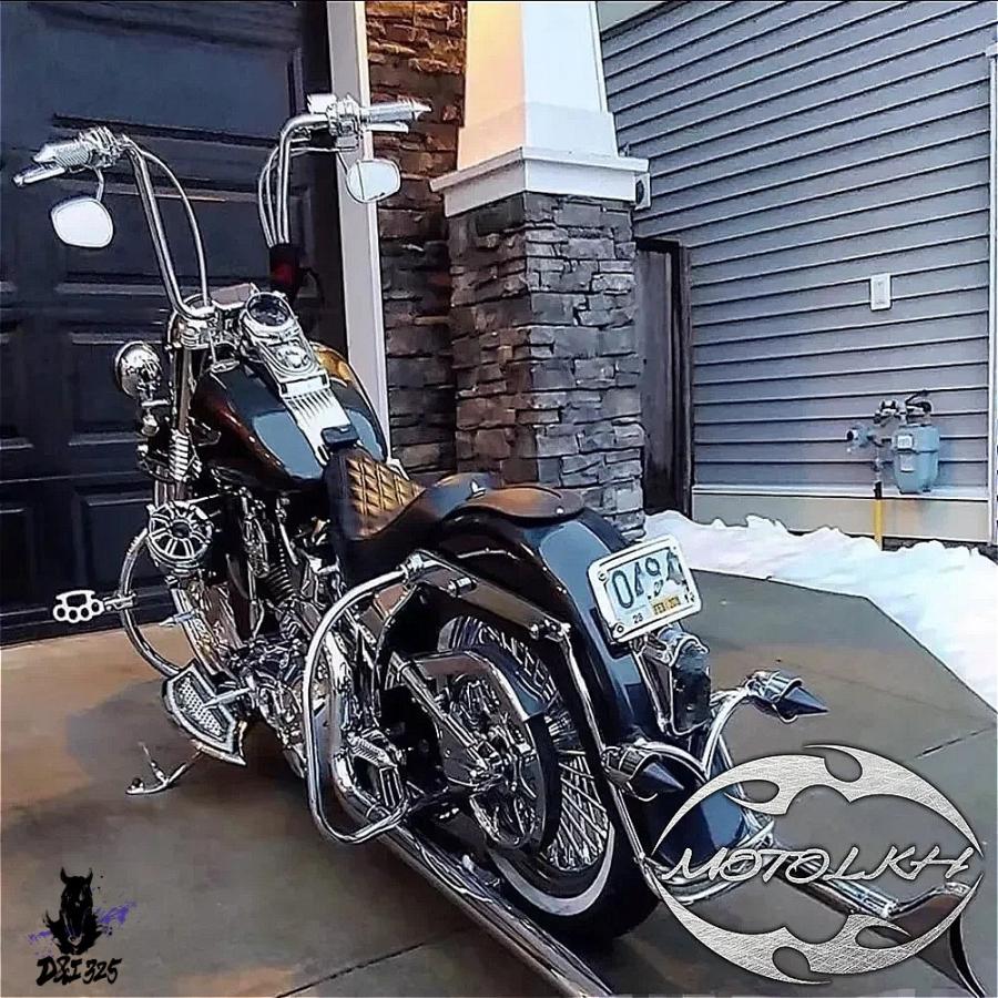 LINBAR リアバンパー　fxst 00〜05 LINBAR リアバンパー fxst 00〜05 互換品】 ハーレーダビッドソン