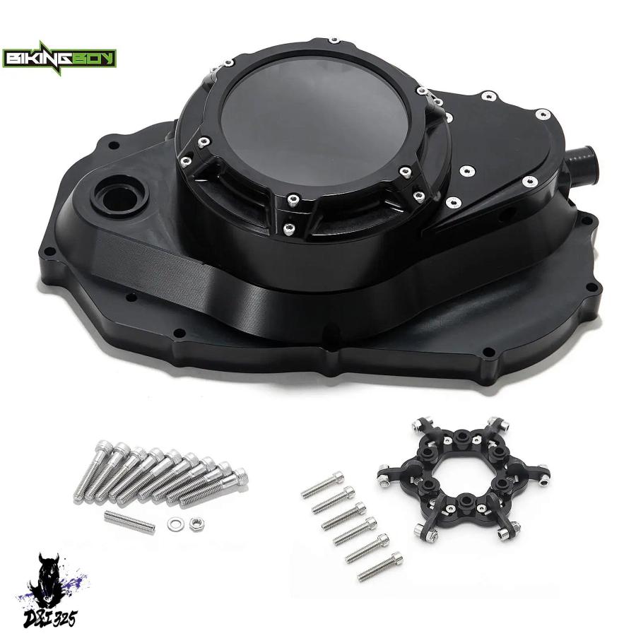 互換品】 atv banshee 350 yfz350 南京錠クラッチカバー 7 8プレート