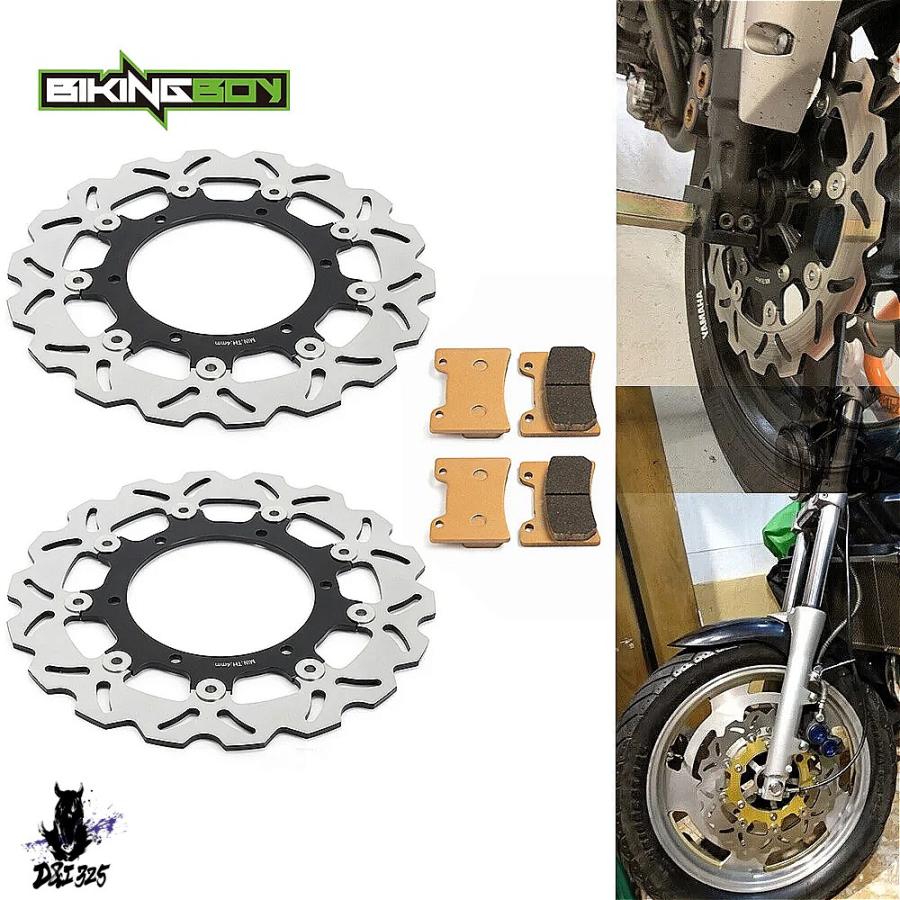 互換品】 ヤマハ VMAX 1200 フロントブレーキディスク ローターパッド