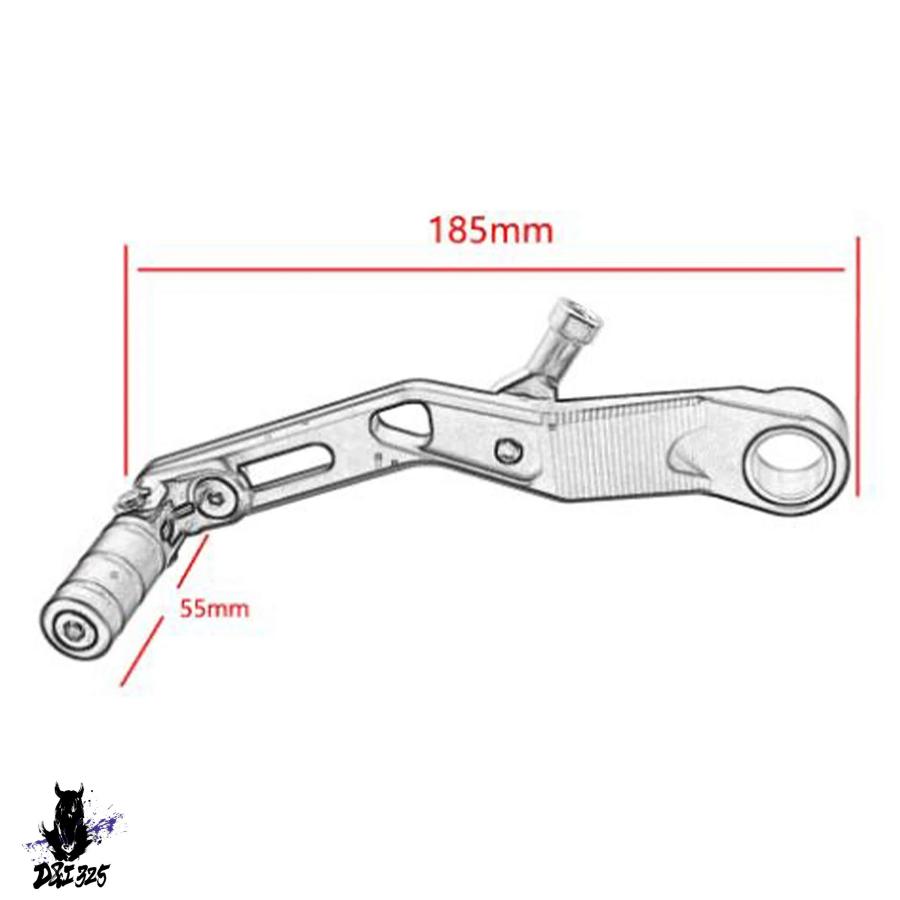 【互換品】 BMW 750gs 850gs f850 gs adv 2018 2019 2020 2021 f750gs 折りたたみ式ギアレバー 社外製の画像
