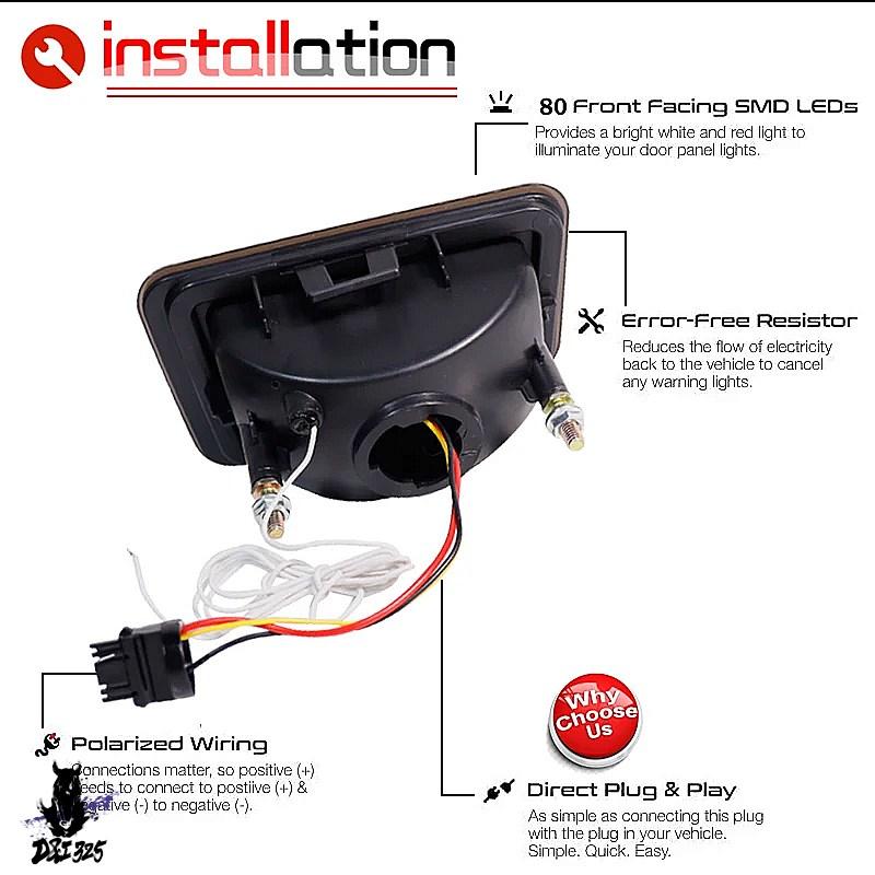 【互換品】 ハマーh2 LEDリアバンパーライト ダイナミックウィンカーブレーキライト 2005-2009 社外製の画像