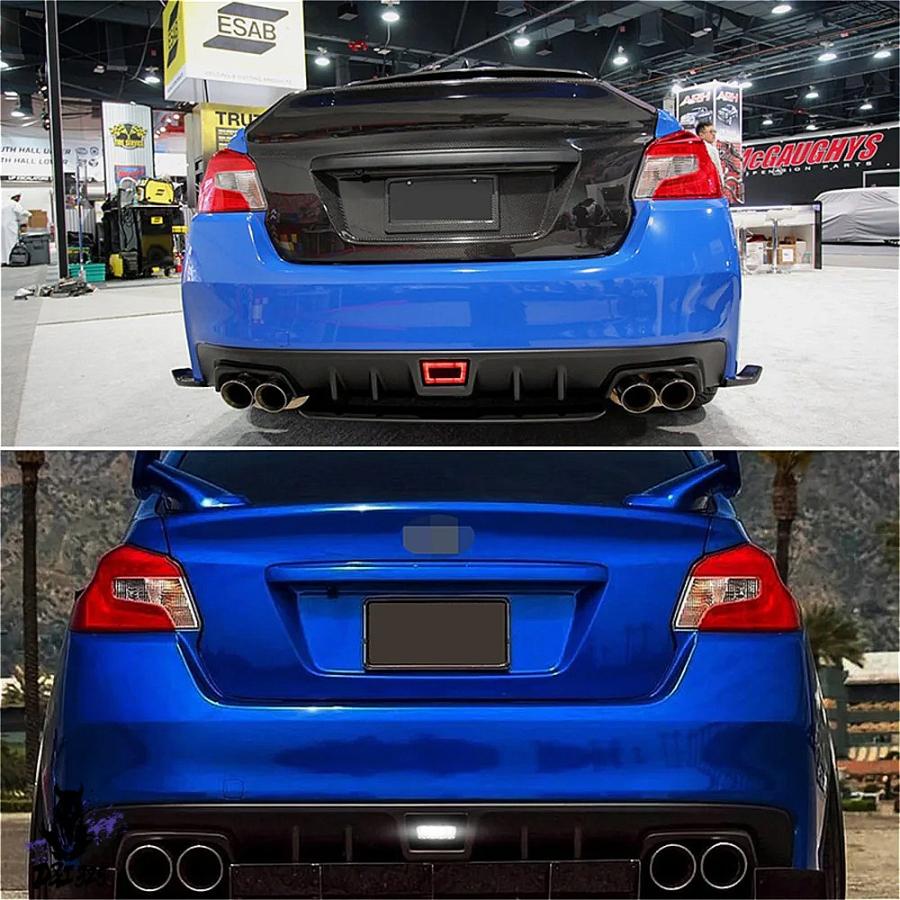 【互換品】 スバル XV WRX STI LEDカーリアフォグライトキット 3-in-1 白赤 サブラクレッザ バックアップリバースライト クロスストリート ブレーキ 社外製の画像